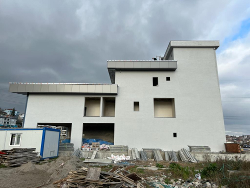 Bağlar Yapı İş Merkezi Dış Cephe Mantolama Uygulaması